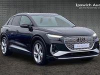 Used Audi Q4 e-tron S-Line 150 kW (204 HP) 2021 Black SUV