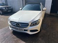 Used Mercedes C350e Premium 2016 White Estate