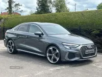 Begagnad Audi A3 S-Line 110 HK (80 kW) 2023 Grå Sedan
