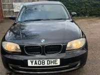 Used BMW 118 2008 Black Hatchback