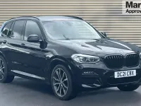 Used BMW X3 M Sport 190 HP (139 kW) 2021 Black SUV