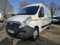 Used Vauxhall Movano 2018 White MPV