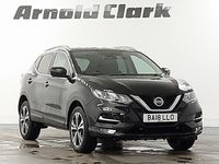 Used Nissan Qashqai N-Connecta 110 HP (80 kW) 2018 Black SUV