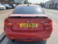 Used BMW 218 Sport Line 2016 Red Coupe