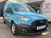 Used Ford Transit 75 HP (55 kW) 2022 Blue Van