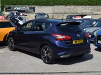 Used Nissan Pulsar N-Connecta 115 HP (84 kW) 2017 Blue Hatchback