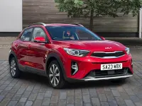 Used Kia Stonic 99 HP (72 kW) 2023 Red SUV