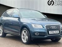 Used Audi Q5 S-line plus 190 HP (139 kW) 2015 Blue SUV