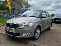 Used Skoda Fabia Elegance 105 HP (77 kW) 2013 Beige Hatchback