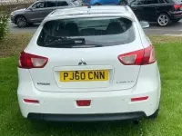 Used Mitsubishi Lancer 140 HP (102 kW) 2010 White Hatchback