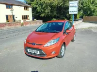 Used Ford Fiesta Zetec 96 HP (70 kW) 2012 Red Hatchback