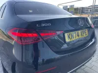 Used Mercedes C300e AMG line 2024 Black Sedan
