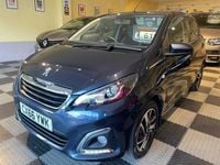 Used Peugeot 108 Allure 82 HP (60 kW) 2016 Blue Hatchback