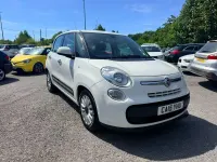 Used Fiat 500L Pop Star 95 HP (69 kW) 2015 White MPV