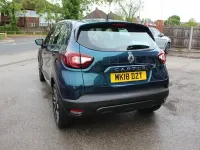 Used Renault Captur Dynamique 90 HP (66 kW) 2018 Blue SUV
