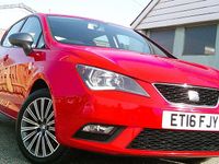 Used Seat Ibiza CONNECT 2016 Red Hatchback