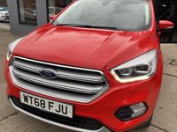 Used Ford Kuga Titanium X 182 HP (133 kW) 2019 Red SUV