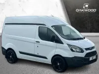 Used Ford Transit Custom 100 HP (73 kW) 2014 White Van