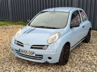 Used Nissan Micra S 79 HP (58 kW) 2005 Blue Hatchback