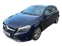 Used Mercedes A180 Premium 122 HP (89 kW) 2017 Blue Hatchback