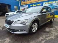 Used Skoda Superb 120 HP (88 kW) 2018 Grey Hatchback