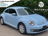Used VW Beetle Design 2014 Blue Hatchback