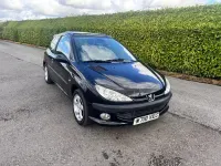Used Peugeot 206 GTi 138 HP (101 kW) 2000 Black Hatchback