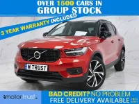 Used Volvo XC40 R-Design Pro 163 HP (119 kW) 2021 Red SUV