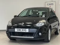 Used Renault Clio II Dynamique 88 HP (64 kW) 2011 Black Hatchback