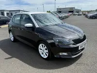 Used Skoda Fabia SE L 2015 Black Hatchback