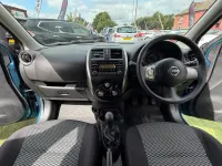Used Nissan Micra Visia 80 HP (58 kW) 2014 Blue Hatchback