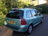 Used Peugeot 307 S 110 HP (80 kW) 2004 Green Estate