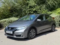 Used Honda Civic SE Plus 2014 Grey Hatchback