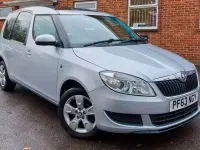 Used Skoda Roomster SE 105 HP (77 kW) 2013 Silver MPV