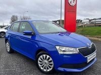 Used Skoda Fabia 75 HP (55 kW) 2019 Blue Hatchback