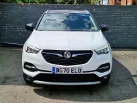 Used Vauxhall Grandland X SRi 130 HP (95 kW) 2020 White SUV