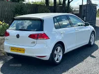 Used VW Golf VII 2016 White Hatchback
