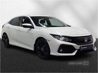 Used Honda Civic SR 2021 White Hatchback