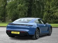 Used Porsche Taycan Performance Package 419 kW (571 HP) 2021 Blue Sedan