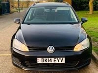 Usado VW Golf VII SE 110 HP (80 kW) 2014 Preto Carrinha