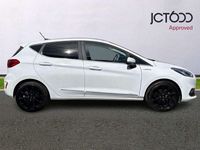 Used Ford Fiesta Vignale 138 HP (101 kW) 2019 White Hatchback