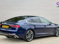 Used Audi A5 Sportback S-Line 150 HP (110 kW) 2023 Blue Hatchback