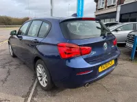Usado BMW 118 Impressive 2019 Azul Utilitario