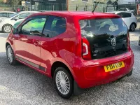 Used VW up! high up! 73 HP (53 kW) 2014 Red Hatchback