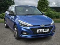 Used Hyundai i20 83 HP (61 kW) 2020 Blue Hatchback