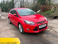 Used Ford Focus Zetec 115 HP (84 kW) 2012 Red Hatchback