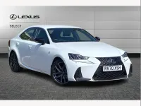 Used Lexus IS300h Sport Line 223 HP (164 kW) 2020 F sport white Sedan