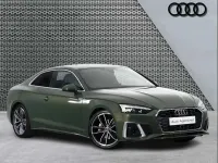 Used Audi A5 S-Line 200 HP (147 kW) 2023 Green Coupe