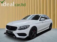 Used Mercedes C250 AMG line 2017 White Sedan
