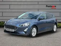 Used Ford Focus Titanium 123 HP (90 kW) 2019 Blue Hatchback